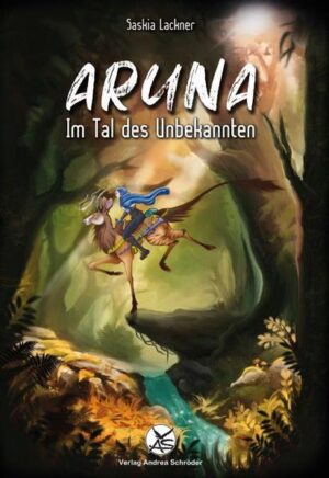 Die 24 jährige Aruna ist eine „Saga“ und erkundet unbekannte Gegenden. Ihr Hirsch Alvar begleitet sie. Auf einer Mission wird er gefangen genommen. Beide geraten in große Gefahr, aus der sie nur entkommen können, wenn Kiran ihnen hilft. Ein Fantasy-Roman mit zahlreichen wundervollen Bildern.