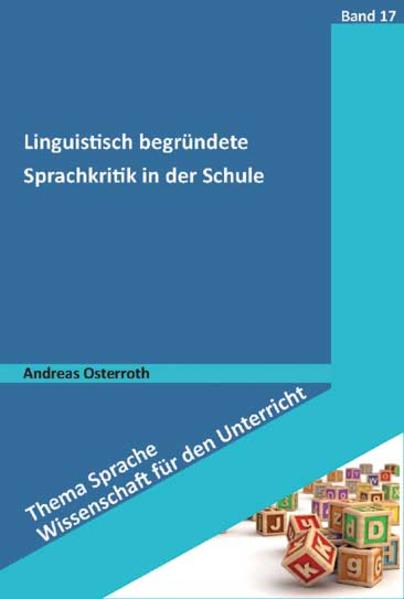 Linguistisch begründete Sprachkritik in der Schule | Bundesamt für magische Wesen