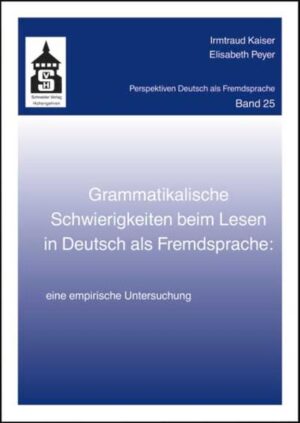 Grammatikalische Schwierigkeiten beim Lesen in Deutsch als Fremdsprache | Bundesamt für magische Wesen