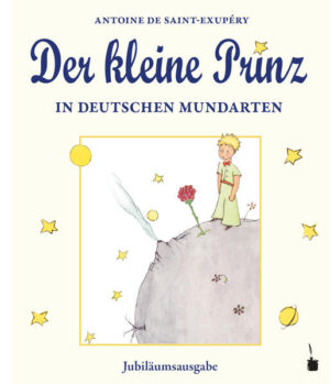 Mit der vorliegenden Jubiläumsausgabe „Der kleine Prinz in deutschen Mundarten“ kann die Edition Tintenfaß die 200. Kleine-Prinz-Ausgabe in Fremdsprachen der Welt und in zahlreichen (nicht nur deutschen) Dialekten vorlegen. Den insgesamt 29 Kapitel des „Kleinen Prinzen“ (einschließlich der Widmung und einem Epilog) werden jeweils eine unterschiedliche deutsche Varietät gewidmet