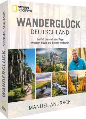 Wanderparadies Deutschland: Großartige Landschaften auf Traumpfaden erwandern – Wälder, Gipfel, Wasserfälle u.v.m. Ob auf dem Brocken, im Hunsrück oder auf der Schwäbischen Alb, das Glück kann man erwandern! In diesem Wanderbuch nimmt Manuel Andrack die Leser mit auf einmalige Wandertouren, vorbei an beeindruckenden Burgen, verwunschenen Seen und den gemütlichsten Einkehrmöglichkeiten. Mit Leichtigkeit und einer guten Portion Humor begleitet der Experte Sie durch die deutschen Mittelgebirge und verrät warum, wo und wie man in Deutschland sein Glück finden kann. Wanderprofi Manuel Andrack begleitet die Wanderrouten mit Witz und Insiderwissen Wanderziele quer durch die schönsten deutschen Mittelgebirge