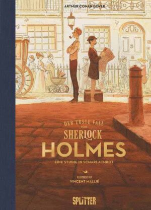 Sherlock Holmes: Eine Studie in Scharlachrot Illustrierter Roman | Arthur Conan Doyle