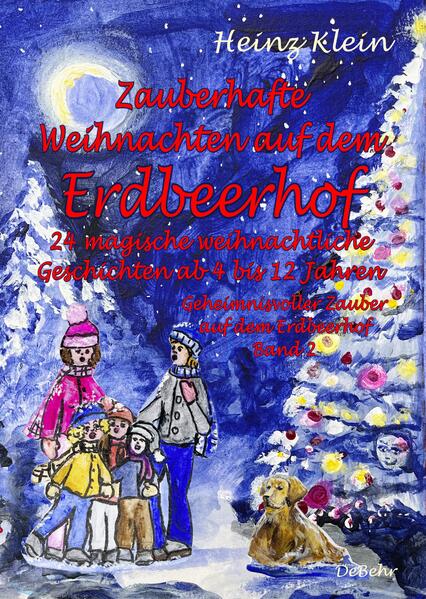 Bald ist Weihnachten auf dem Erdbeerhof. In dicken Flocken fällt der Schnee. Der Zauber der Vorweihnachtszeit legt sich auch über den Bauernhof, auf dem die kleine Cordula mit ihrer Familie lebt. Am liebsten mag sie die süßen roten Erdbeeren, die im Sommer rundum auf den Feldern wachsen. Eigentlich wäre Cordula ein ganz normales Kind, wenn, ja, wenn da nicht diese klitzekleine Sache mit dem Zaubern wäre. In diesem Buch besteht das Mädchen wieder spannende Abenteuer. Es muss die Ziegen vor dem Wolf retten, den schönsten Weihnachtsbaum finden, einen Dieb aufhalten und vieles mehr. 24 wundervolle magische weihnachtliche Geschichten für Groß und Klein verzaubern die Tage des Wartens auf den Weihnachtsmann.