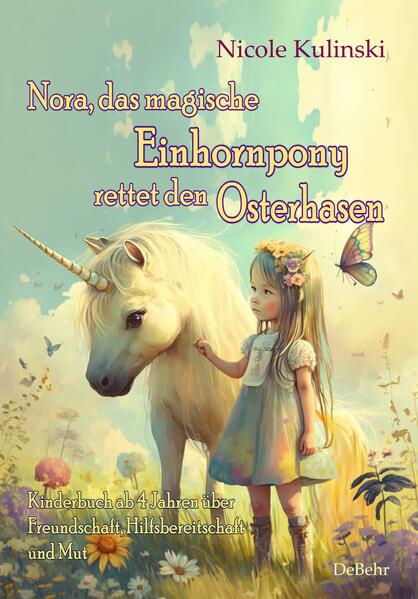 Nora, das magische Einhornpony, lebt mit vielen anderen Tieren friedlich auf einem Bauernhof. Das Mädchen Clementine ist seine beste Freundin. Der Frühling hat gerade Einzug gehalten, da taucht eines Tages eine kleine Fee auf. Ganz aufgeregt erzählt diese, dass der Osterhase entführt worden ist. Und zwar von einem VAMPIR! Der lebt in seinem Schloss im Land der Dunkelheit und hält nun den armen Osterhasen gefangen. Für Nora und Clementine beginnt ein neues spannendes Abenteuer. Denn andere in Not lässt man nicht im Stich. Ein liebevoll farbig illustriertes Kinderbuch über Freundschaft, Hilfsbereitschaft und Mut.