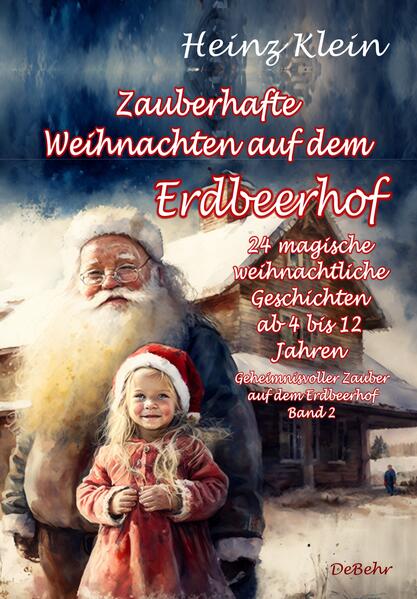 Bald ist Weihnachten auf dem Erdbeerhof. In dicken Flocken fällt der Schnee. Der Zauber der Vorweihnachtszeit legt sich auch über den Bauernhof, auf dem die kleine Cordula mit ihrer Familie lebt. Am liebsten mag sie die süßen roten Erdbeeren, die im Sommer rundum auf den Feldern wachsen. Eigentlich wäre Cordula ein ganz normales Kind, wenn, ja, wenn da nicht diese klitzekleine Sache mit dem Zaubern wäre. In diesem Buch besteht das Mädchen wieder spannende Abenteuer. Es muss die Ziegen vor dem Wolf retten, den schönsten Weihnachtsbaum finden, einen Dieb aufhalten und vieles mehr. 24 wundervolle magische weihnachtliche Geschichten für Groß und Klein verzaubern die Tage des Wartens auf den Weihnachtsmann.