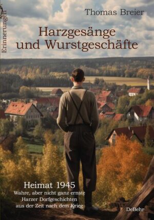 1945. Der Krieg war vorbei, endlich. Unser kleines Dorf im Süden des Harzes hatten die Bomber verschont. Doch als die Russen einmarschierten, ging die Angst um, man hatte ja so vieles gehört… Die Folgen der vergangenen schrecklichen Jahre sind täglich spürbar. Manch einer blieb an der Front, es fehlen Väter, Söhne, Brüder. Nicht selten herrscht Hunger. Doch das Leben geht weiter. Und wie es auf dem Land so ist, passieren die verrücktesten Geschichten. Neue Obrigkeiten tauchen auf, derer man sich mit Bauernschläue zu erwehren weiß. Einem Dachs will man ans Leder, dem Pastor laufen die Gläubigen davon, die Besuche der Städter sorgen für viele Lacher, und wie es sich für den Harz gehört, treibt auch die eine oder andere Hexe ihr Unwesen. Mit Herz und Verstand erzählt der Autor Thomas Breier wahre Geschichten zum Schmunzeln und Lachen aus dem Harz.