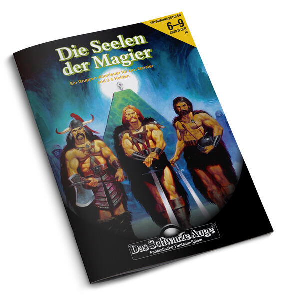 Borbarads Schatten lebt - Werdet ihr den Geheimbund zerschlagen oder der dunklen Versuchung erliegen? Zu den finstersten Gestalten der aventurischen Geschichte zählt zweifellos der Schwarzmagier Borbarad. Noch lange nach seinem Tod ist seine Macht noch nicht völlig gebrochen. Von einem Geheimbund der Borbaradianer handelt dieser Band. Wird es den Helden gelingen, den Bund zu sprengen, oder werden sie selbst der Versuchung der Schwarzen Magie erliegen? Finde es heraus in "Die Seelen der Magier", einem DSA2 Abenteuer für 3-5 Helden der Erfahrungsstufen 6-9. Format: A4, Softcover Seitenanzahl: 36 Seiten Edition: DSA2