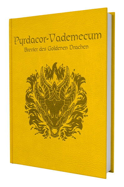 "Herr über Flamme und Woge, Herr über Dschungel und Wolke, Herr über Stein und Tod, golden auf der Spitze im Garten von Zze Tha." - Abschrift einer Steinplatte aus der Echsenzeit, aufbewahrt im Observatorium Praiosguck Pyrdacor, der mächtigste Drache, der jemals existierte, war in der Vergangenheit Deres ein gefürchteter Tyrann. Der Goldene Drache, wie er auch genannt wird, hatte jedoch zahlreiche Anhänger unter den Echsen, Elfen und Menschen Aventuriens. Noch heute wird er im Geheimen von Orden und Kulten verehrt, die auf seine Rückkehr aus sind. Einer jener Orden ist der des Feuerbringers, der schon seit Jahrhunderten danach strebt, die Geheimnisse des Gottdrachen zu entschlüsseln. Das Pyrdacor-Vademecum ist aus der Sicht eines Kultanhängers des Goldenen Drachen verfasst und beschreibt die Weltsicht seiner Diener. Der Autor widmet sich den rituellen Handlungen seines Ordens, die Glaubensgrundsätze, nach denen er lebt, geht auf drachische Artefakte ein, die für Pyrdacor von besonderer Bedeutung sind, und beschreibt die Geschichte des Herrn über die Elemente. Das Pyrdacor-Vademecum ist für Meisterinnen und Spieler gleichermaßen geeignet und erfordert keinerlei Regelkenntnisse von Das Schwarze Auge. Format: A6, Hardcover Seitenanzahl: 160 Seiten