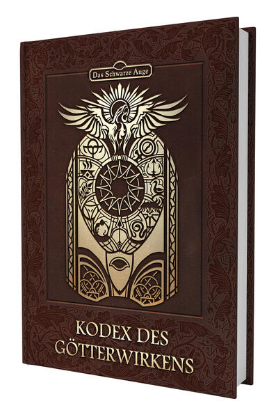 Aventuriens Glaubenswelt in deiner Hand! Der Kodex des Götterwirkens ist ein Regelerweiterungsband für DSA5, der sich den aventurischen Geweihten und ihren Fertigkeiten widmet und zahlreiche Inhalte von Aventurisches Götterwirken und Aventurisches Götterwirken II zusammenfasst und ergänzt. Die Grundlage des Kodex bildet die Beschreibungen der unterschiedlichen Geweihtentraditionen. So erfährst du mehr über die Kirchen der Zwölfgötter, die Kulte weiterer Gottheiten außerhalb des alveranischen Pantheons sowie über die Glaubenswelt der Schamanen. Der Band enthält zudem zahlreiche allgemeine karmale Sonderfertigkeiten, Liturgiesonderfertigkeiten sowie deren dazugehörige Erweiterungen. Im Bereich der Fokusregeln werden dir unter anderem Regeln zu den Talismanen der Kirchen, zu Predigten und Visionen, Makeln und zu unterschiedliche Kirchenströmungen vorgestellt. Format: A4, Hardcovger Seitenanzahl: 436 Seiten