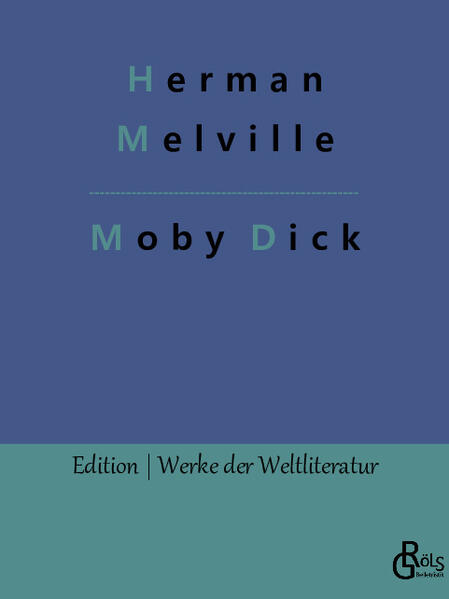 "Ahab! Von einer Krankheit oder von einer Genesung sah man ihm nicht die Spur an. Er sah aus, wie ein Mann, den man noch vom Pfahl abgeschnitten hat, wenn das Feuer schon über alle Glieder gelaufen ist, ohne ihm etwas anhaben zu können. Seine hohe und breite Gestalt schien wie aus Bronze gegossen und der unzerstörbaren Plastik von Cellinis gegossenem „Perseus“ nicht unähnlich zu sein. Von den grauen Haaren ging eine Narbe über Gesicht und Nacken, bis sie in seinem Gewand verschwand." Gröls-Verlag (Edition Werke der Weltliteratur)