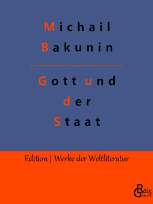 Des Anarchisten und Atheisten Michail Bakunins vielleicht bekanntestes Werk. "Jehovah, von allen Göttern, die die Menschen je angebetet, gewiß der eifersüchtigste, eitelste, roheste, ungerechteste, blutgierigste, despotischste und menschlicher Würde und Freiheit feindlichste, schuf Adam und Eva aus man weiß nicht was für einer Laune heraus, ohne Zweifel zum Vertreiben seiner Langweile, dann stellte er ihnen edelmütig die ganze Erde zur Verfügung mit all ihren Früchten und Tieren, wobei er diesem vollständigen Genuß nur eine einzige Grenze gab. Er wollte also, daß der Mensch, alles Bewußtseins von sich selbst beraubt, ewig ein Tier bleibe, immer auf vier Füßen vor dem ewigen Gott, seinem Schöpfer und Herrn. Aber da kam Satan, der ewige Rebell, der erste Freidenker und Weltenbefreier." Gröls-Verlag (Edition Werke der Weltliteratur)