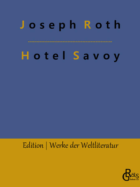 Ein Kriegsheimkehrer richtet sich in einem der billigsten Zimmer des Hotels Savoy ein - immer noch teuer, wenn man kein Geld hat und die Verwandtschaft unfassbar geizig. Doch auch die Gäste der besseren Zimmer können mitunter die Rechnung nicht bezahlen, was ihnen den Zorn des gefürchteten Hoteldirektors einträgt. Das Gerücht geht um, das sich junge Damen, die ihre Rechnungen nicht mehr begleichen können, vor Fabrikanten entkleiden müssen. Für unseren Kriegsheimkehrer naht Rettung in Gestalt des amerikanischen Milliardärs Bloomfield - doch ist nicht jeder, was er zu sein scheint... Gröls-Verlag (Edition Werke der Weltliteratur)