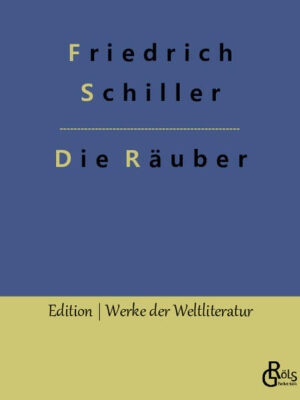 Schillers Schauspiel schildert die Rivalität zweier gräflicher Brüder. Da ist der von seinem Vater geliebte, clevere Karl Moor, der später zum Räuber wird. Franz Moor, kalt berechnend und eher nüchternen Naturells, leidet unter dem Liebesentzug des Vaters, entwickelt originellerweise Eifersucht und will das Erbe des Vaters für sich alleine. Der Konflikt zwischen Verstand und Gefühl ist ein zentrales Motiv, der Antagonismus von Gesetz vs. Freiheit ist ein weiteres Leitmotiv des Dramas. Gröls-Verlag (Edition Werke der Weltliteratur)