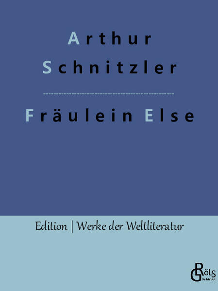 Das Fräulein Else ist die Tochter eines Wiener Rechtsanwalts, sie befindet sich im Trentiner Kurort San Martino di Castrozza. Sie erhält einen Express-Brief ihrer Mutter mit der Bitte, den reichen Kunsthändler Dorsday und ein Darlehen zu bitten, welches dringend benötigt werde. Leider, leider - der Vater hat das Mündelgeld veruntreut, die Verhaftung steht kurz bevor. Else spricht Dorsday an und schildert die unerquickliche Lage. Der Kunsthändler zeigt Verständnis - die 30.000 Gulden kann er schon zur Verfügung stellen, allerdings unter der Voraussetzung, dass er das hübsche Fräulein einmal nackt betrachten dürfe. Else ist hin und hergerissen - einerseits mag sie dem Vater helfen, andererseits ist die weibliche Selbstbestimmtheit ja wohl auch ein Wert. Misslich! Gröls-Verlag (Edition Werke der Weltliteratur)