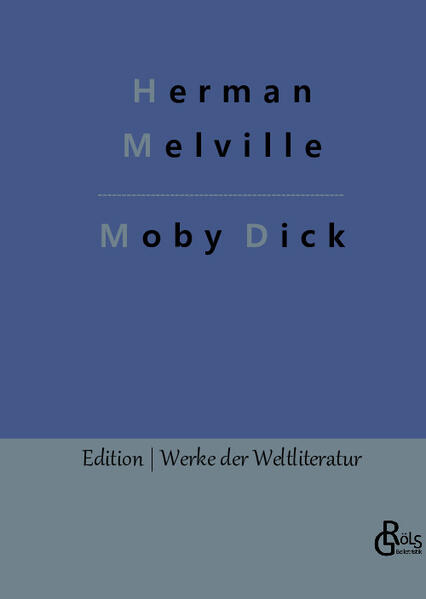 "Ahab! Von einer Krankheit oder von einer Genesung sah man ihm nicht die Spur an. Er sah aus, wie ein Mann, den man noch vom Pfahl abgeschnitten hat, wenn das Feuer schon über alle Glieder gelaufen ist, ohne ihm etwas anhaben zu können. Seine hohe und breite Gestalt schien wie aus Bronze gegossen und der unzerstörbaren Plastik von Cellinis gegossenem „Perseus“ nicht unähnlich zu sein. Von den grauen Haaren ging eine Narbe über Gesicht und Nacken, bis sie in seinem Gewand verschwand." Gröls-Verlag (Edition Werke der Weltliteratur)