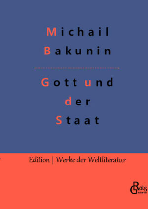 Des Anarchisten und Atheisten Michail Bakunins vielleicht bekanntestes Werk. "Jehovah, von allen Göttern, die die Menschen je angebetet, gewiß der eifersüchtigste, eitelste, roheste, ungerechteste, blutgierigste, despotischste und menschlicher Würde und Freiheit feindlichste, schuf Adam und Eva aus man weiß nicht was für einer Laune heraus, ohne Zweifel zum Vertreiben seiner Langweile, dann stellte er ihnen edelmütig die ganze Erde zur Verfügung mit all ihren Früchten und Tieren, wobei er diesem vollständigen Genuß nur eine einzige Grenze gab. Er wollte also, daß der Mensch, alles Bewußtseins von sich selbst beraubt, ewig ein Tier bleibe, immer auf vier Füßen vor dem ewigen Gott, seinem Schöpfer und Herrn. Aber da kam Satan, der ewige Rebell, der erste Freidenker und Weltenbefreier." Gröls-Verlag (Edition Werke der Weltliteratur)