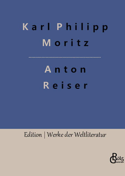 "Dieser psychologische Roman könnte auch allenfalls eine Biographie genannt werden, weil die Beobachtungen größtenteils aus dem wirklichen Leben genommen sind. - Wer den Lauf der menschlichen Dinge kennt und weiß, wie dasjenige oft im Fortgange des Lebens sehr wichtig werden kann, was anfänglich klein und unbedeutend schien, der wird sich an die anscheinende Geringfügigkeit mancher Umstände, die hier erzählt werden, nicht stoßen." Karl Philipp Moritz - Gröls-Verlag (Edition Werke der Weltliteratur)