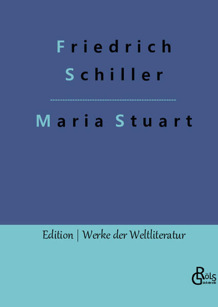 "Doch wußte sie aus diesen engen Banden Den Arm zu recken in die Welt, die Fackel Des Bürgerkrieges in das Reich zu schleudern Und gegen unsere Königin, die Gott Erhalte, Meuchelrotten zu bewaffnen. Erregte sie aus diesen Mauern nicht Den Bösewicht Parry und den Babington Zu der verfluchten Tat des Königsmords? Hielt dieses Eisengitter sie zurück, Das edle Herz des Norfolk zu umstricken? Für sie geopfert fiel das beste Haupt Auf dieser Insel unterm Henkerbeil - Und schreckte dieses jammervolle Beispiel Die Rasenden zurück, die sich wetteifernd Um ihrentwillen in den Abgrund stürzen?" Gröls-Verlag (Edition Werke der Weltliteratur)