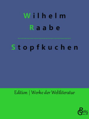 Raabes Werk ist berühmt für seine kunstvoll verwobene Zeitgestaltung. Die erste Zeitstufe umfasst Eduards Wochen auf der Schifffahrt nach Kapstadt. Er beschreibt seinen Besuch in der Heimat. Die zweite handelt von den letzten zweiunddreißig Stunden ebenjenes Heimatbesuches und die dritte blickt auf das letzte Vierteljahrhundert. Stopfkuchen enthält auch autobiografische Elemente Raabes. Später schrieb er zum Beispiel, er sei froh, kein mittelmäßiger Jurist, Arzt oder Pastor geworden zu sein - eine Aussage, die er sinngemäß auch seine Protagonisten im Roman tätigen lässt. Gröls-Verlag (Edition Werke der Weltliteratur)