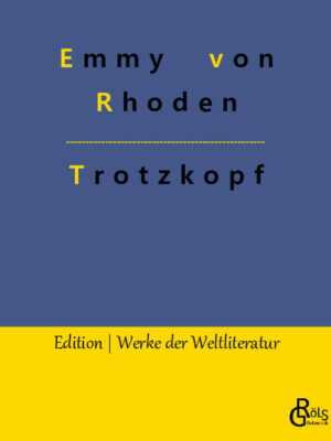 "Trotzkopf" ist einer der Prototypen des sogenannten Backfischromans. Eines Romans also, welcher die Pubertät eines heranwachsenden Mädchens beschreibt. Ilse lässt sich nicht zurechtbiegen und tyrannisiert ungestüm alle Gouvernanten, die der Vater ins Feld schickt. Ob der neuen Stiefmutter Anne und dem Pfarrer gelingt, woran so viele gescheitert sind? Gröls-Verlag (Edition Werke der Weltliteratur)