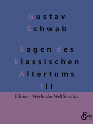 Der dritte Teil: "Die schönsten Sagen des klassischen Altertums" sind eine für junge Menschen erstellte Sammlung antiker Mythen, die Gustav Schwab in den Jahren 1838 bis 1840 in drei Bänden herausgab. Sein Zeil war die Nacherzählung in schlichter Prosa, um die spannendsten Geschichten von Agamemnon bis Odysseus als Klassiker der Kinder- und Jugendliteratur verfügbar zu machen. Dass auch Erwachsene seine einfach zu lesende Sprache den komplexeren Werken zumeist vorziehen, konnte er damals nicht ahnen. Gröls-Klassiker (Edition Werke der Weltliteratur)