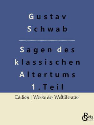 Der erste Teil: "Die schönsten Sagen des klassischen Altertums" sind eine für junge Menschen erstellte Sammlung antiker Mythen, die Gustav Schwab in den Jahren 1838 bis 1840 in drei Bänden herausgab. Sein Zeil war die Nacherzählung in schlichter Prosa, um die spannendsten Geschichten von Agamemnon bis Odysseus als Klassiker der Kinder- und Jugendliteratur verfügbar zu machen. Dass auch Erwachsene seine einfach zu lesende Sprache den komplexeren Werken zumeist vorziehen, konnte er damals nicht ahnen. Gröls-Klassiker (Edition Werke der Weltliteratur)