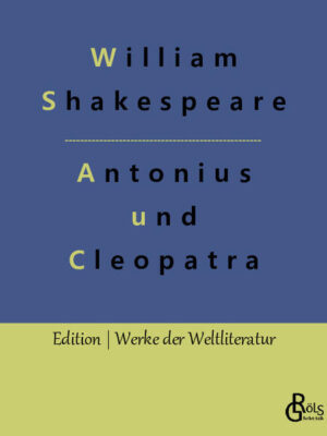 Die ca. 1606 entstandene Tragödie von William Shakespeare spielt in Rom, Ägypten, Griechenland und Nordafrika und gehört zu den bekanntesten Theaterstücken der Literaturgeschichte. Es handelt von der tragischen Liebe der römischen Generals Marcus Antonius und der ägyptischen Königin Kleopatra - eine Liebe, die es nicht geben darf und die nur im Unglück enden kann. Gröls-Klassiker (Edition Werke der Weltliteratur)