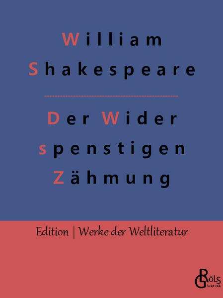 Shakespears Komödie von 1592 spielt im italienischen Padua. Der reiche Kaufmann Baptista hat zwei Töchter, Bianca und Katharina. Die jüngere Bianca darf nicht heiraten, bevor die ältere Katharina nicht unter der Haube ist - so will es der Vater. Lucentio, der arg in Bianca verliebt ist, muss daher nicht nur allerhand Widersacher auf Abstand halten, sondern auch noch eine Frau für Katharina finden. Ob das mal gut geht? Gröls-Klassiker (Edition Werke der Weltliteratur)