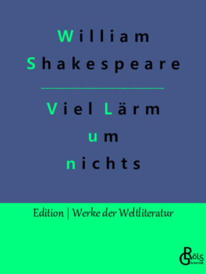 Der florentinische Edelmann Claudio will Hero, die Tochter des Leonato, seines Zeichens Gouverneur von Messina, heiraten. Nebenhandlungen sind einmal die Intrige des Spaniers Don Johnson, der Claudio hasst, und die Liebe zwischen Benedikt, einem weiteren Adligen und Beatrice, Leonatos Nichte. Die Komödie wurde vielfach verfilmt und adaptiert und gehört zu Shakespeares bekanntesten Werken. Gröls-Klassiker (Edition Werke der Weltliteratur)