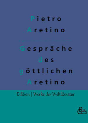 Pietro Aretino hatte viele Beinamen: "Der Göttliche", "Geißel der Fürsten", und "Söldner der Feder", um einige zu nennen. Aretino war einer der vielseitigsten Schriftsteller, Satiriker und Dichter, die Italien in der Renaissance hervorgebracht hat. Erotik, Witz, Politik - vor ihm war kein Thema sicher. Seine 3000 Briefe umfassende Korrespondenz mit anderen Kulturtitanen seiner Zeit wird heute von Historikern studiert. Gröls-Verlag (Edition Werke der Weltliteratur)