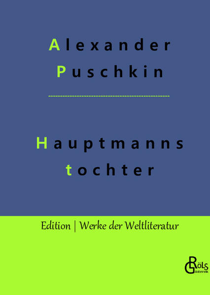 Pjotr Andrejewitsch Grinjow ist ein russischer Adliger und Sergeant des Semjonowskij-Garde-Regiments. Dreihundert Leibeigene Bauern versorgen die Familie mit einem gewissen Komfort, die gleichwohl einigen Kummer erlebt. Pjotr überlebte als einziges von neun Kindern das Säuglingsalter, doch wird er auch die wilden Regiments-Jahre überstehen? Und findet die Liebe ihren Weg zum Happy End? Gröls-Verlag (Edition Werke der Weltliteratur)