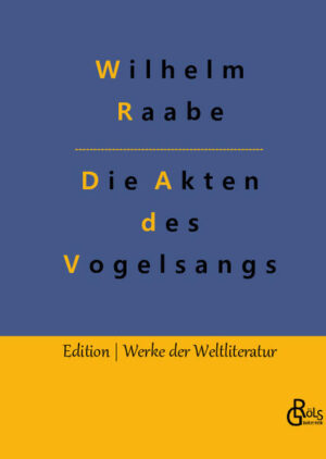 Es ist eines der ältesten Themen der Literatur, das Raabe in den Akten des Vogelsangs variiert: Die Friktion zwischen der Enge der Heimat und Abenteuern draußen in der Ferne. Karl Krumhardt, der ergraute Oberregierungsrat, erhält unverhofft einen Brief der schwerreichen Helene, die ihm aus Chicago mitteilt, dass der Freund Velten Andres verstorben ist. Grund genug für Karl, die gemeinsame Jugendzeit der drei Protagonisten in der ländlichen Residenzvorstadt Vogelsang zu rekapitulieren. Gröls-Verlag (Edition Werke der Weltliteratur)