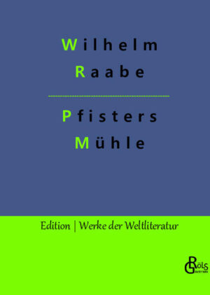 Dr. Eberhard Pfister, genannt Ebert, verbringt die Sommerferien mit seiner hübschen neunzehnjährigen Gattin Emmy in der bereits verkauften Mühle seines verstorbenen Vaters. Ebert erzählt von seiner Jugend und Familiengeschichte. Die Mutter starb früh, Ebert wurde von der Hausangestellten Christine erzogen und der Vater sorgte zunächst für eine gewisse humanistische Bildung zu Hause, später folgten Studienaufenthalte im schönen Heidelberg, Jena und Berlin. Gröls-Verlag (Edition Werke der Weltliteratur)