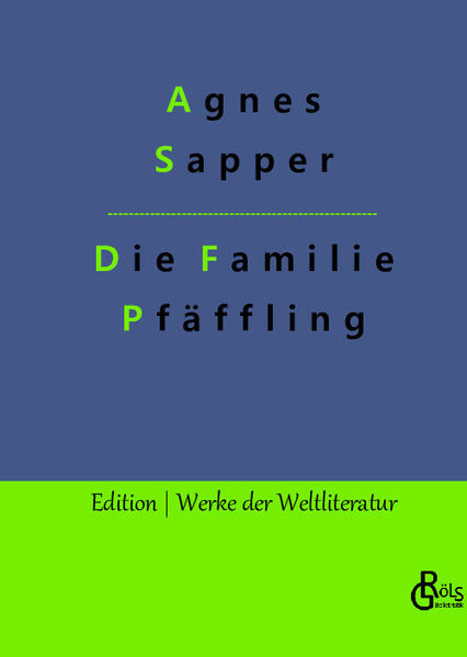 Der brave Musiklehrer Pfäffling lebt mit seiner Frau und sieben Kindern in Süddeutschland. Er müht sich fleißig, die vielen Ausgaben zu decken, die eine so große Familie versursacht - Miete, Nahrung und Kleidung für Heranwachsende und lauter Schulbücher - es ist nicht immer leicht, die liebenswürdige Familie über Wasser zu halten. Gröls-Klassiker (Edition Werke der Weltliteratur)