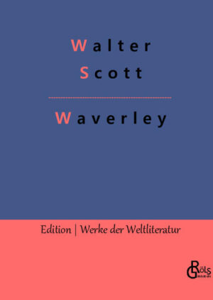 "Vor sechzig, und wir dürfen heute wohl sagen vor mehr als hundert Jahren, nahm Edward Waverley, der Held der folgenden Blätter, Abschied von seiner Familie, um in das Dragonerregiment zu treten, in welchem er kürzlich eine Anstellung erhalten hatte. Es war ein trüber Tag in Waverley-Haus, als der junge Offizier Abschied von Sir Everard nahm, dem freundlichen alten Oheim, dessen mutmaßlicher Universalerbe er war." Waverly ist Sir Walter Scotts erster Roman. Er begründete damit 1814 das Genre des britischen historischen Romans. Gröls-Klassiker (Edition Werke der Weltliteratur)