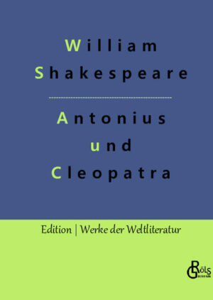 Die ca. 1606 entstandene Tragödie von William Shakespeare spielt in Rom, Ägypten, Griechenland und Nordafrika und gehört zu den bekanntesten Theaterstücken der Literaturgeschichte. Es handelt von der tragischen Liebe der römischen Generals Marcus Antonius und der ägyptischen Königin Cleopatra - eine Liebe, die es nicht geben darf und die nur im Unglück enden kann. Gröls-Klassiker (Edition Werke der Weltliteratur)