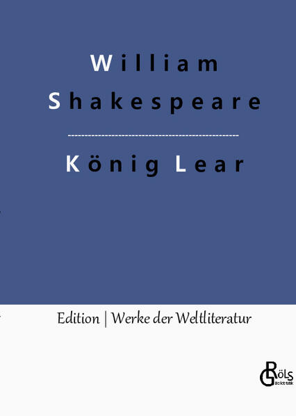 Das oft verfilmte Doppeldrama handelt vom Schicksal zweier Protagonistenfamilien - König Lear und seine Töchter und der Ratgeber Graf Gloucester seine Söhne. Es geht um Liebe, um Erbe, um Macht, um Verbannung und um Mord. Das Drama "shakespear'schen" Ausmaßes hat also alles was es braucht, um auch heute, vierhundert Jahre nach seiner Entstehung, immer noch für gute Unterhaltung zu sorgen. Gröls-Klassiker (Edition Werke der Weltliteratur)