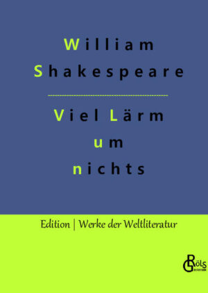 Der florentinische Edelmann Claudio will Hero, die Tochter des Leonato, seines Zeichens Gouverneur von Messina, heiraten. Nebenhandlungen sind einmal die Intrige des Spaniers Don Johnson, der Claudio hasst, und die Liebe zwischen Benedikt, einem weiteren Adligen und Beatrice, Leonatos Nichte. Die Komödie wurde vielfach verfilmt und adaptiert und gehört zu Shakespeares bekanntesten Werken. Gröls-Klassiker (Edition Werke der Weltliteratur)