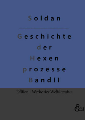 Band II: "In düsteren, unheimlichen Zügen fällt auf diese glänzenden Seiten der Geschichte des Abendlandes der Schlagschatten eines Ungeheuers, das an Furchtbarkeit alle Greuel des früheren Mittelalters weit überragt. Es ist dies der Hexenprozeß. Er gewinnt im fünfzehnten Jahrhundert Abschluß und feste Gestaltung und wird als legitimes Kind der Kirche anerkannt, um eine Barbarei ohnegleichen in stets wachsender Verbreitung auf zwei volle Dritteile derjenigen Geschichtsperiode zu vererben, die sich so gern als die der Geistesmündigkeit und Humanität preisen läßt. Und er kontrastiert nicht nur mit dem, was die Zeit bewegt, er wuchert auch darin." Gröls-Klassiker (Edition Werke der Weltliteratur)