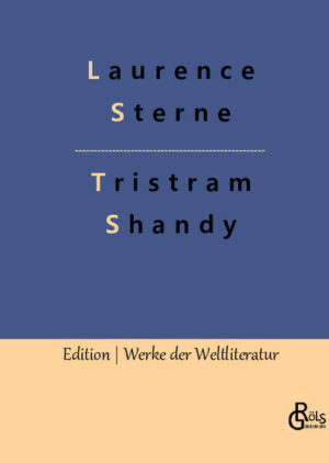 "Ich wollte, mein Vater oder auch meine Mutter, oder eigentlich beide - denn es wäre wirklich Beider Pflicht und Schuldigkeit gewesen - hätten sich ordentlich zu Gemüthe geführt, was sie thun wollten, als sie mich zeugten. Hätten sie sich gehörig vor Augen gestellt, wie viel von dem abhänge, was sie gerade thaten, daß es sich nicht nur um die Erschaffung eines vernünftigen Wesens handle, sondern daß möglicherweise die glückliche Bildung und Beschaffenheit seines Leibes beeinflußt werden konnten, die in dem Momente gerade die maßgebenden waren, hätten sie das Alles gehörig erwogen und überlegt und demgemäß auch gehandelt, so bin ich lebhaft überzeugt, daß ich eine ganz andere Figur in der Welt gespielt haben würde." Gröls-Klassiker (Edition Werke der Weltliteratur)