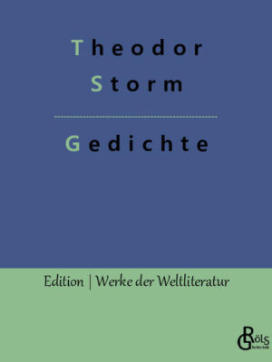 Theodor Storms Gedichtband enthält eine reiche Auswahl an T.S. bekanntesten und wichtigsten Gedichten. Werke wie Agnes