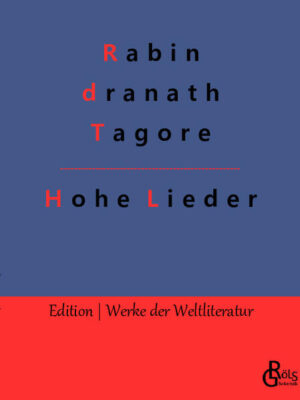 Rabindranath Tagore war ein bengalischer Schriftsteller und 1913 der erste Literaturnobelpreisträger Asiens. Daneben war der Künstler auch Philosoph, Komponist und Maler. Er galt als Indiens Universalgelehrter seiner Zeit, der der Literatur seines Heimatlandes zu neuem Selbstbewusstsein verhalf. Seine Gedichte aus "Hohe Lieder" gehören heute zum nationalen Kulturgut Indiens. "Dein Licht der Musik erleuchtet die Welt. Der Lebenshauch deiner Musik läuft von Himmel zu Himmel. Der heilige Strom der Musik durchbricht alle Hindernisse von Stein und stürzet fort." Gröls-Klassiker (Edition Werke der Weltliteratur)