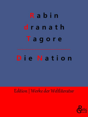 Rabindranath Tagore war ein bengalischer Schriftsteller und 1913 der erste Literaturnobelpreisträger Asiens. Daneben war der Künstler auch Philosoph, Komponist und Maler. Er galt als Indiens Universalgelehrter seiner Zeit, der der Literatur seines Heimatlandes zu neuem Selbstbewusstsein verhalf. Seine Essays zum "Nationalismus", in welchen er die Arroganz des Westens anprangert, welcher die eigenen Werte als Goldstandard betrachten, gehören zu den wichtigsten Reden der Weltgeschichte." Gröls-Klassiker (Edition Werke der Weltliteratur)