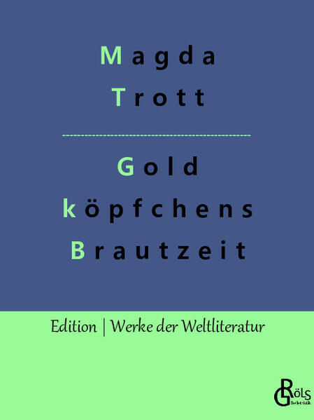 "Aber da war noch einer, zu dem sich Goldköpfchen über alle Maßen hingezogen fühlte: Harald Wendelin, der als Ingenieur in der Nähe von Dresden in einem großen Elektrizitätswerk in Stellung war. Dieser außerordentlich tüchtige Mann war ein Schulfreund von Bärbels älterem Bruder. Wenn auch anfangs Bärbel Wagner den fleißigen Studenten nicht recht leiden konnte, hatte doch allmählich ein herzliches Gefühl für ihn Platz gegriffen, und Goldköpfchen sah heute in Harald Wendelin den treuesten und besten Freund. Sie ahnte es nicht, daß sich im Herzen des jungen Ingenieurs längst ganz andere Wünsche regten..." Gröls-Klassiker (Edition Werke der Weltliteratur)