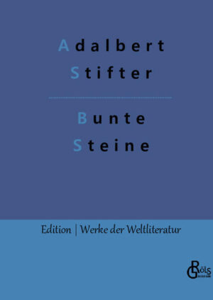 Adalbert Stifter, der auch unter dem Pseudonym Ostade schrieb, war ein österreichischer Schriftsteller, Maler und Pädagoge. Er zählt heute zu den bekanntesten Autoren des Biedermeier und Österreichs. Als Meister der biedermeiertypischen Naturdarstellung handelte er sich mitunter den Vorwurf ein, letztlich "Heimatromane" zu schreiben und die ländliche Idylle zu idealisieren. Seine Romane werden bis heute gerne gelesen und zählen zu den Werken der Weltliteratur. Gröls-Klassiker (Edition Werke der Weltliteratur)