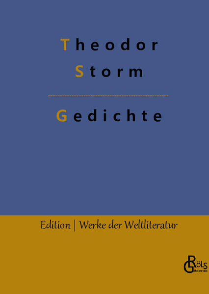 Theodor Storms Gedichtband enthält eine reiche Auswahl an T.S. bekanntesten und wichtigsten Gedichten. Werke wie Agnes