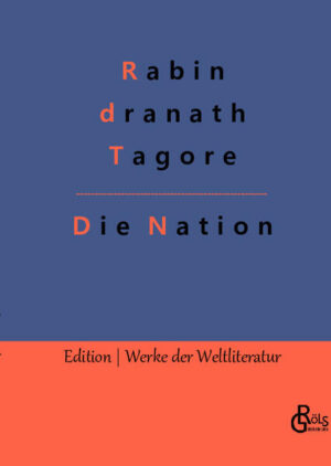 Rabindranath Tagore war ein bengalischer Schriftsteller und 1913 der erste Literaturnobelpreisträger Asiens. Daneben war der Künstler auch Philosoph, Komponist und Maler. Er galt als Indiens Universalgelehrter seiner Zeit, der der Literatur seines Heimatlandes zu neuem Selbstbewusstsein verhalf. Seine Essays zum "Nationalismus", in welchen er die Arroganz des Westens anprangert, welcher die eigenen Werte als Goldstandard betrachten, gehören zu den wichtigsten Reden der Weltgeschichte." Gröls-Klassiker (Edition Werke der Weltliteratur)