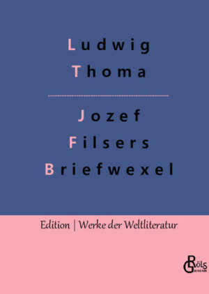 Es ist Satire von höchster Güte, die Ludwig Thoma in seinem Klassiker abliefert: Der fiktive bayerische Abgeordnete Filser schreibt seiner Frau und anderen Briefe aus München, in denen er so unbeholfen auf bayerisch schreibt, dass selbst Landsleute der dritten Generation rätseln, was er wohl meint. Heute gelten „Filserbrief“ sprichwörtlich für Schriftstücke mit groben Schreib- und Stilfehlern. Gröls-Klassiker (Edition Werke der Weltliteratur)