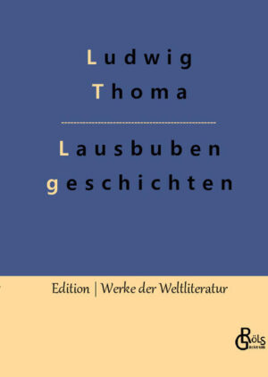 Die Mutter ärgert sich über Ludwigs Streiche. Nachdem er eine Forelle gestohlen hat, muss er im Sommer in die Volksschule. Das lehnt Ludwig aber als groben Verstoß gegen seine Ehre als Lateinschüler ab. Die Ehre hält in aber nicht davon ab, sich mit älteren Schülerinnen zu prügeln und Pfirsiche zu stehen... Gröls-Klassiker (Edition Werke der Weltliteratur)