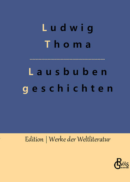 Die Mutter ärgert sich über Ludwigs Streiche. Nachdem er eine Forelle gestohlen hat, muss er im Sommer in die Volksschule. Das lehnt Ludwig aber als groben Verstoß gegen seine Ehre als Lateinschüler ab. Die Ehre hält in aber nicht davon ab, sich mit älteren Schülerinnen zu prügeln und Pfirsiche zu stehen... Gröls-Klassiker (Edition Werke der Weltliteratur)